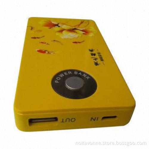 Chinoiserie power bank, big capacity of 5,000mAh, a USB cable recyclable more than 300-500 times